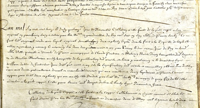 Pergamena 1613